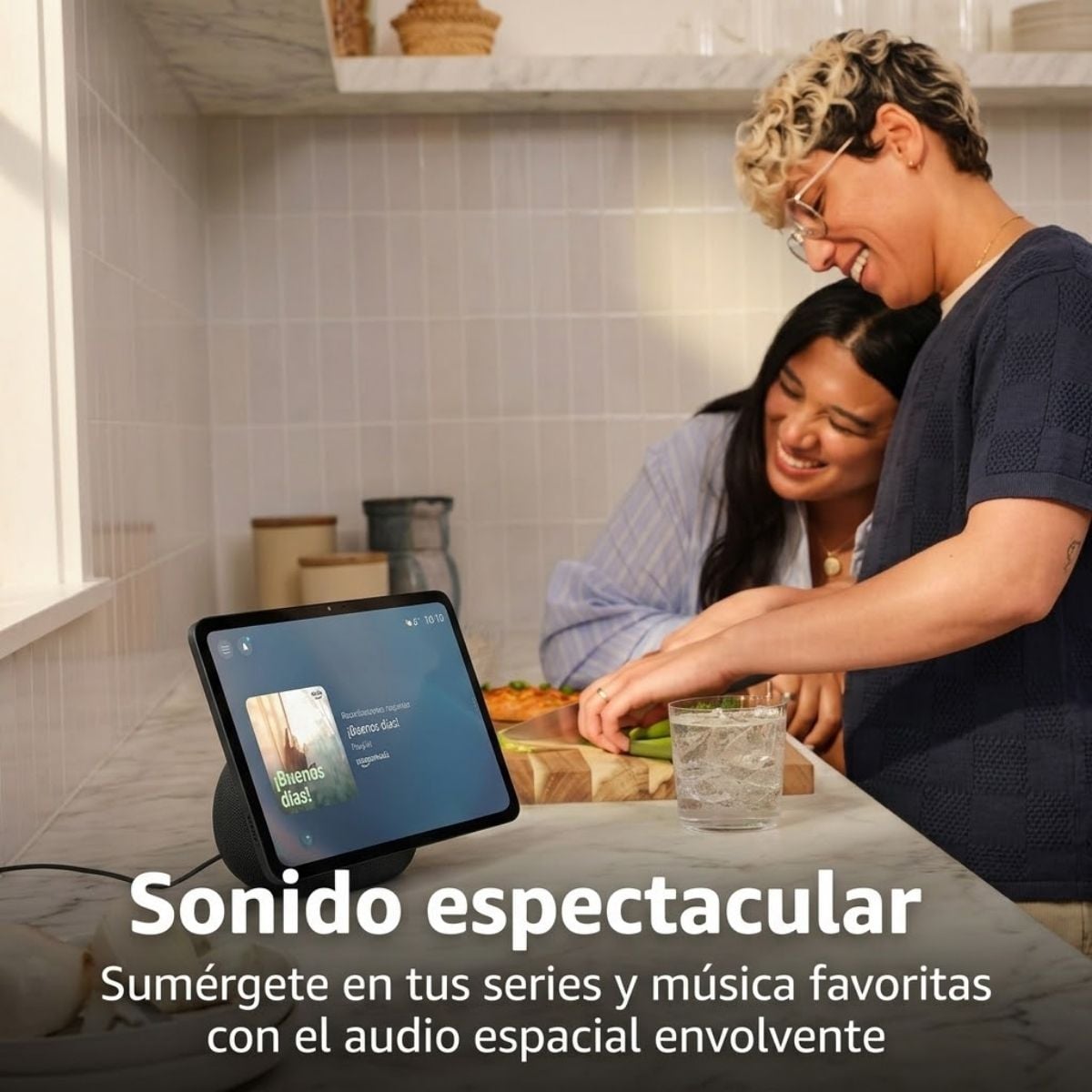 PANTALLA INTELIGENTE AMAZON ECHO SHOW 11 - ULT GEN ALEXA PLUS - NEGRO - 3