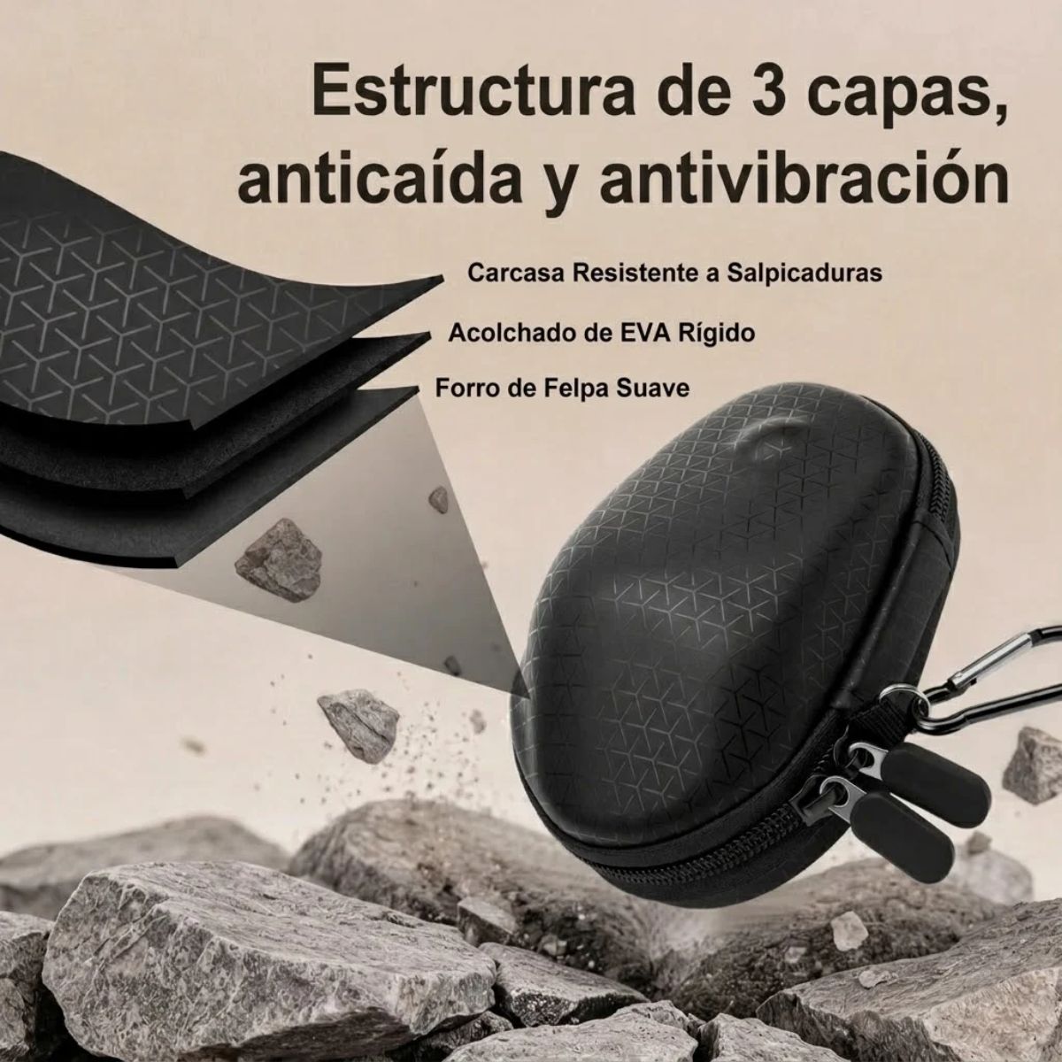 ESTUCHE PARA MOUSE LOGITECH MX MASTER 4 (3S Y 3) RÍGIDO VIAJERO - 6