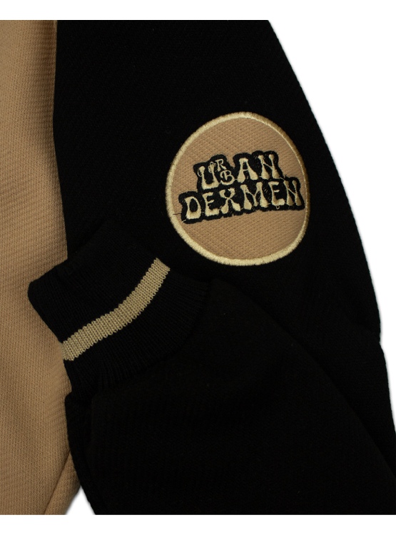 CASACA DEXMEN PAÑO BORDADA BEIGE - 4