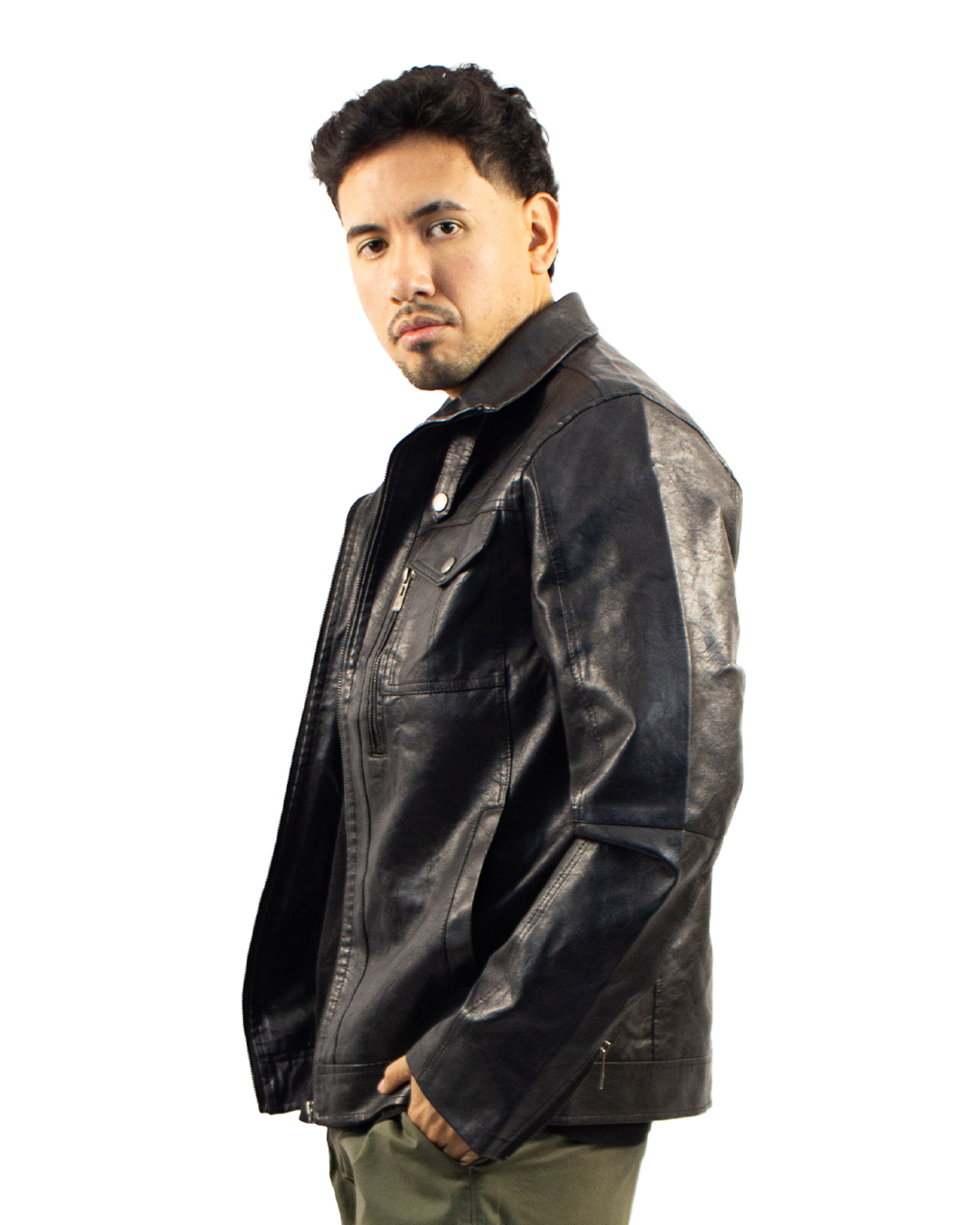 CASACA CUERO JAIRO - 1