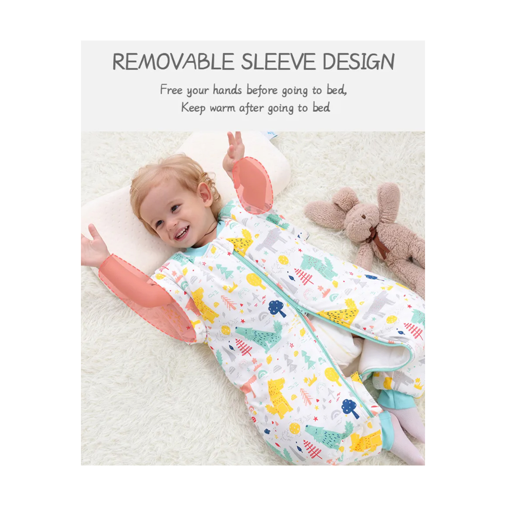 SACO DE DORMIR INFANTIL ALGODON TALLA M (2 A 4 AÑOS) - 4