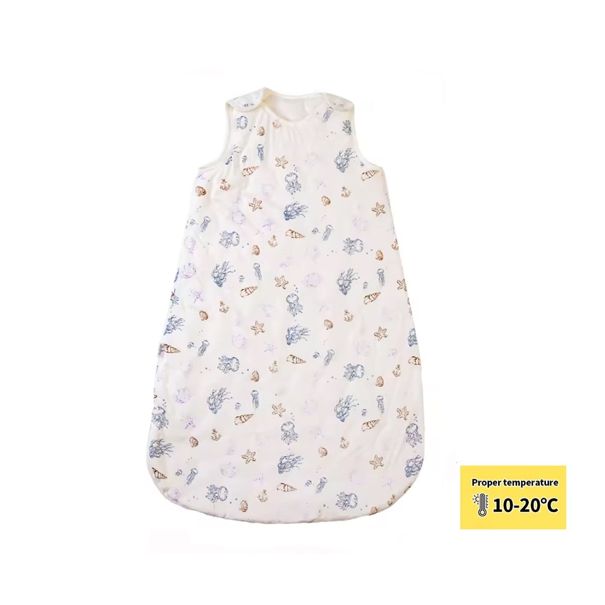 PIJAMA SACO DE DORMIR ALGODON BAMBU TALLA S (HASTA 75 CM) - 1