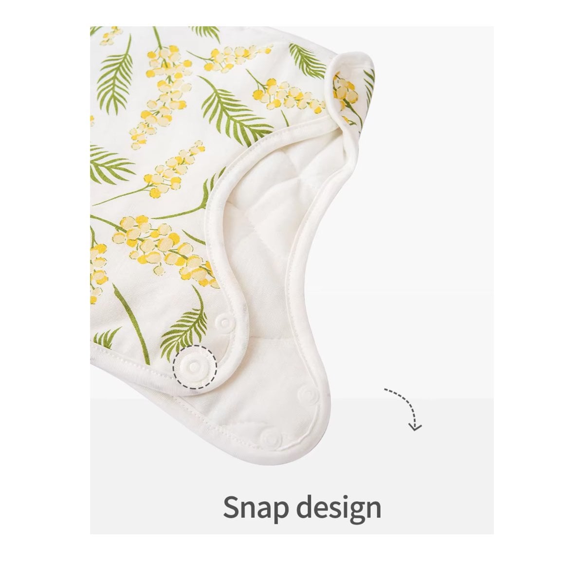 PIJAMA SACO DE DORMIR ALGODON BAMBU TALLA M (HASTA 85 CM) - 4