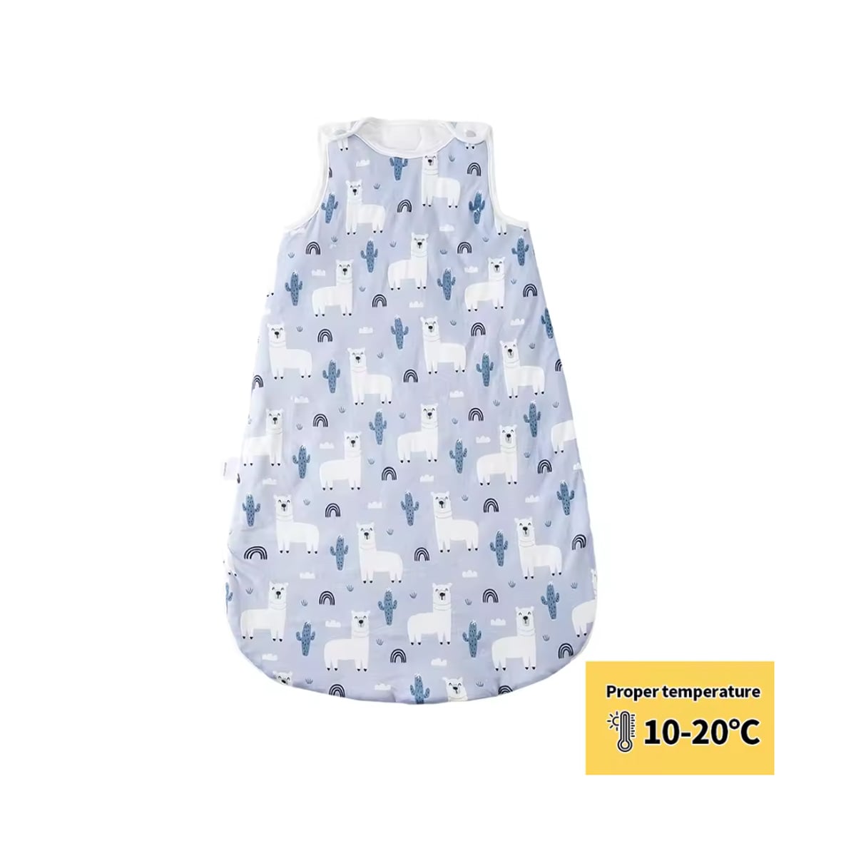 PIJAMA SACO DE DORMIR ALGODON BAMBU TALLA M (HASTA 85 CM) - 1