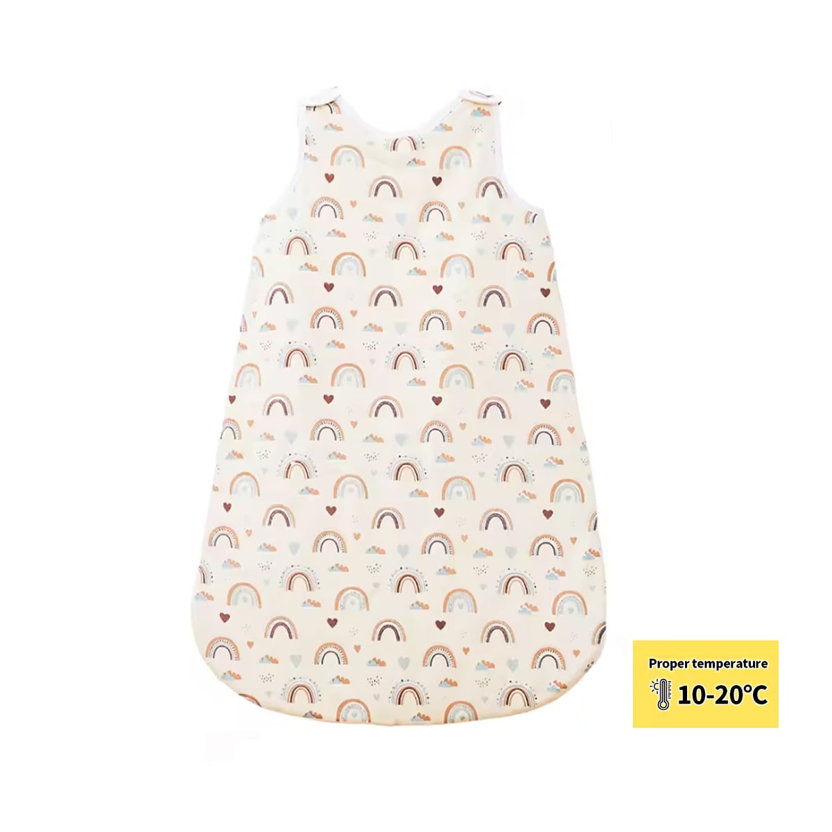 PIJAMA SACO DE DORMIR ALGODON BAMBU TALLA M (HASTA 85 CM) - 1