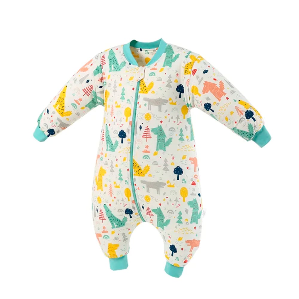 PIJAMA SACO DE DORMIR INFANTIL ALGODÓN TALLA S (1 A 2 AÑOS) - 1