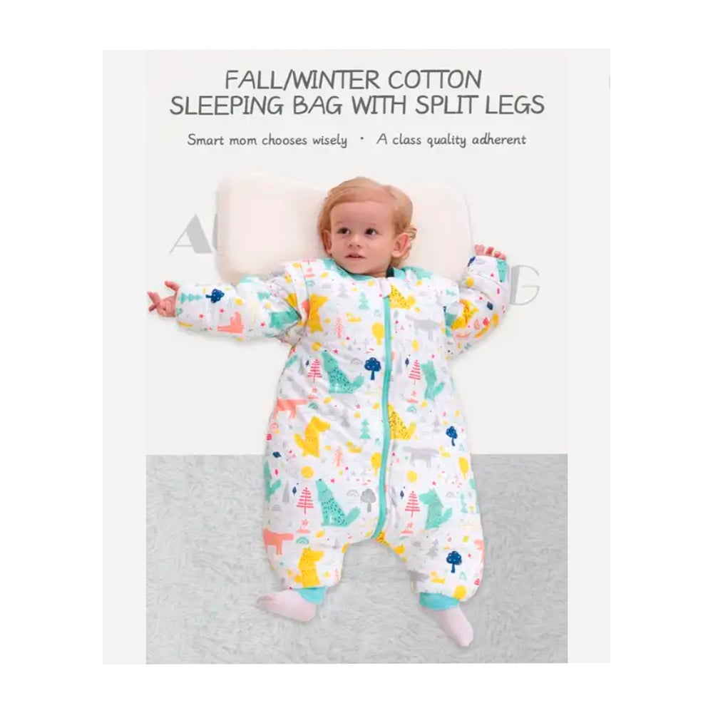 PIJAMA SACO DE DORMIR INFANTIL ALGODÓN TALLA S (1 A 2 AÑOS) - 2