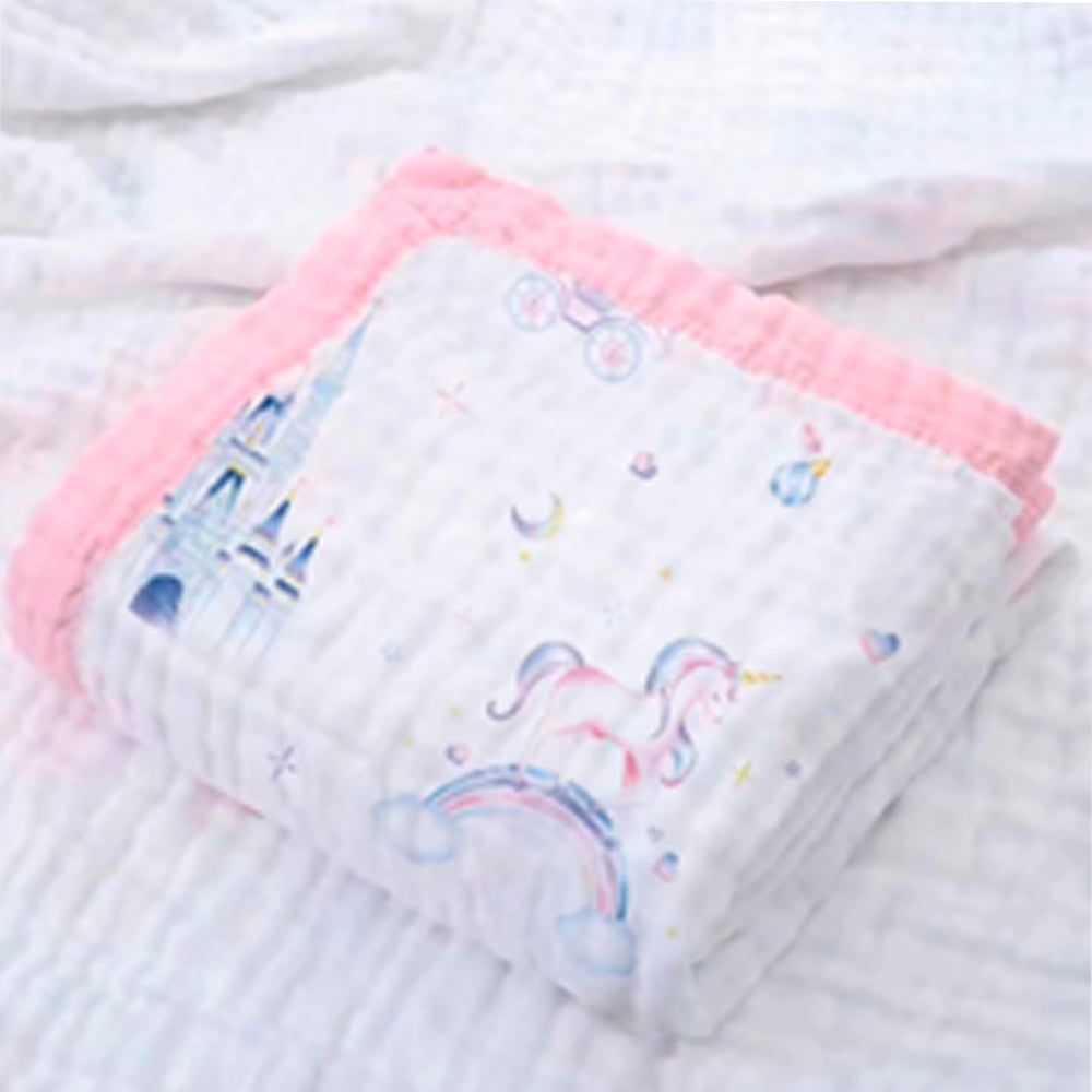 MANTA DE MUSELINA PARA BEBE 100% ALGODÓN 6 CAPAS - 1