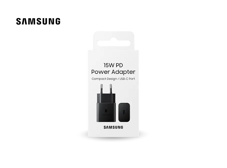 CELULAR SAMSUNG GALAXY A16 128GB 4GB NEGRO + ADAPTADOR USB-C SAMSUNG 15W - 4