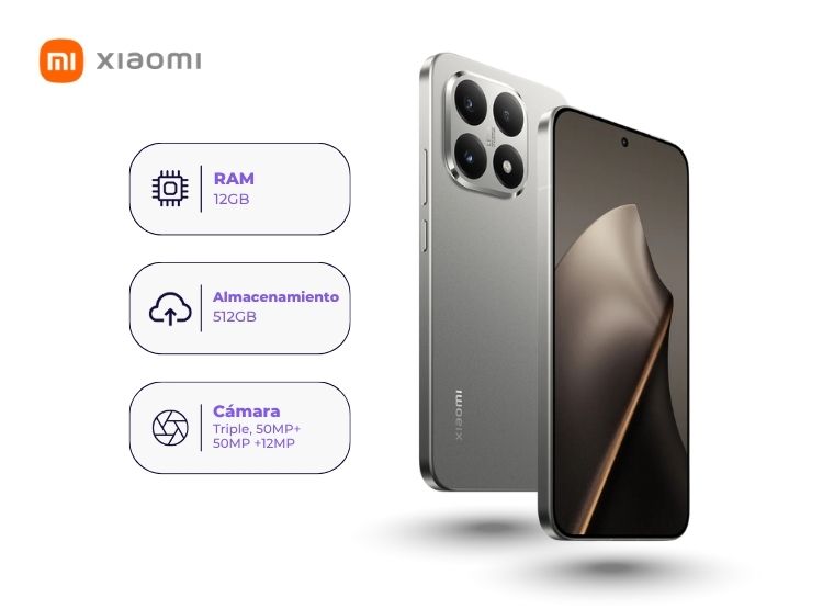 XIAOMI 15T 512GB 12GB GRIS - 2