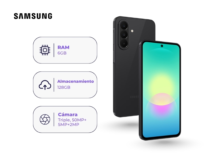 SAMSUNG GALAXY A27 128GB 6GB RAM NEGRO - 1