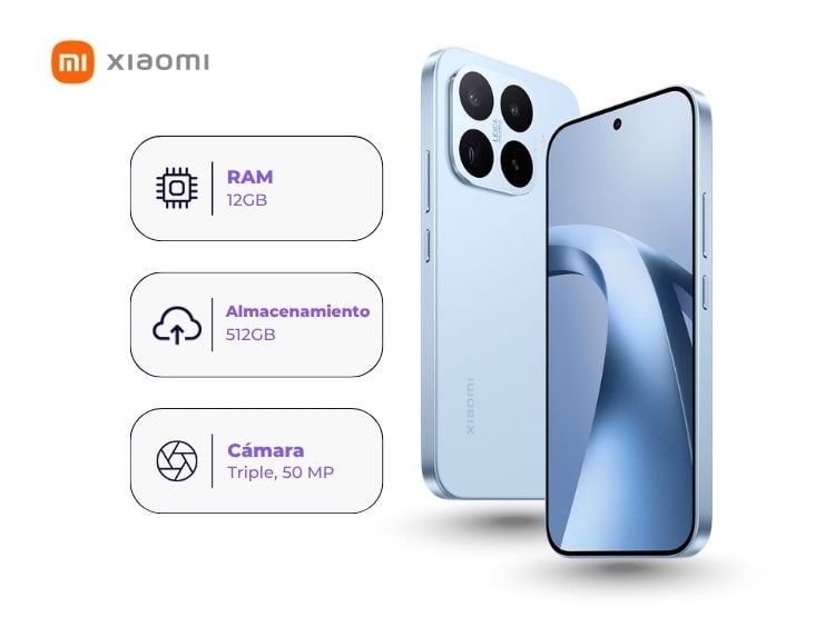 XIAOMI 17T 512GB 12GB RAM AZUL - 1