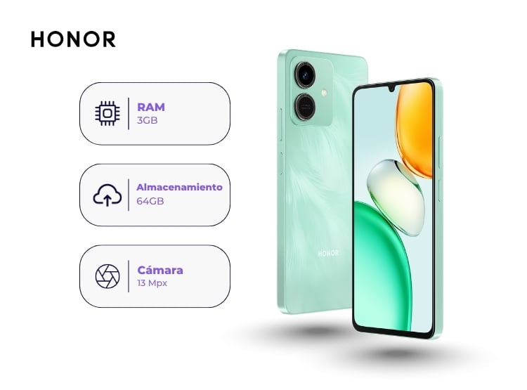 HONOR PLAY 10 64GB 3GB RAM AZUL - 1