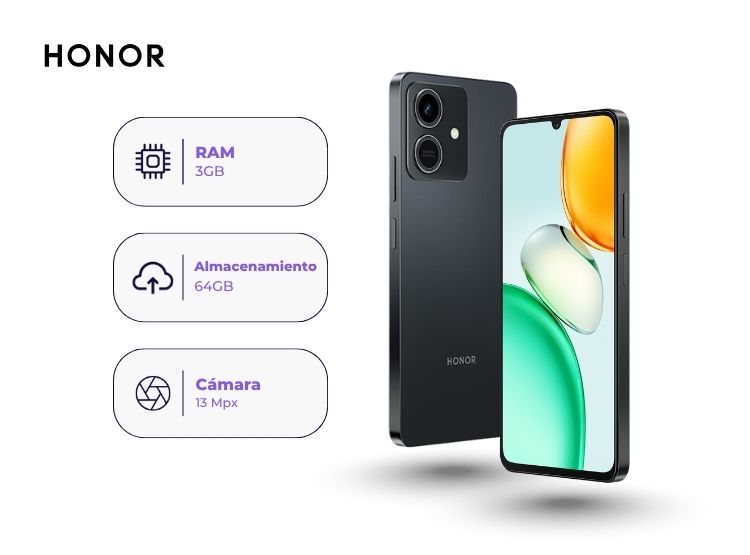 HONOR PLAY 10 64GB 3GB RAM NEGRO - 1