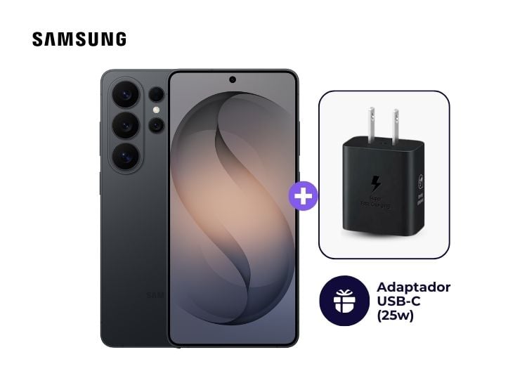 SAMSUNG GALAXY S26 ULTRA 512GB 12GB RAM NEGRO + ADAPTADOR USB-C SAMSUNG 25W - 1