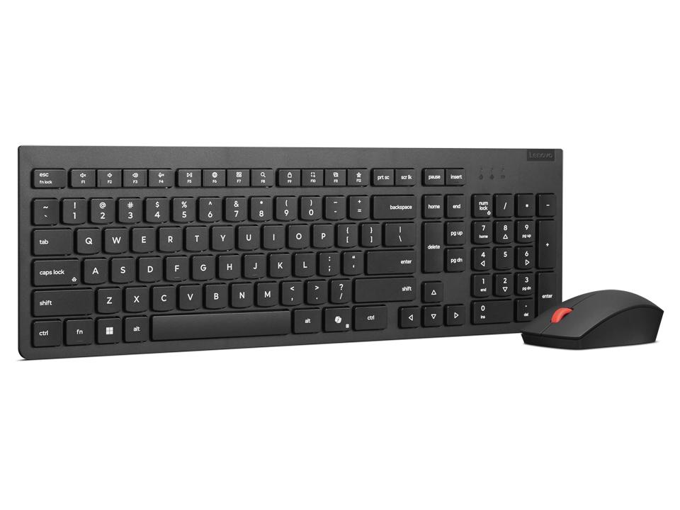 TECLADO Y MOUSE  LENOVO ESSENTIAL GEN 2 INALÁMBRICO NEGRO - 4