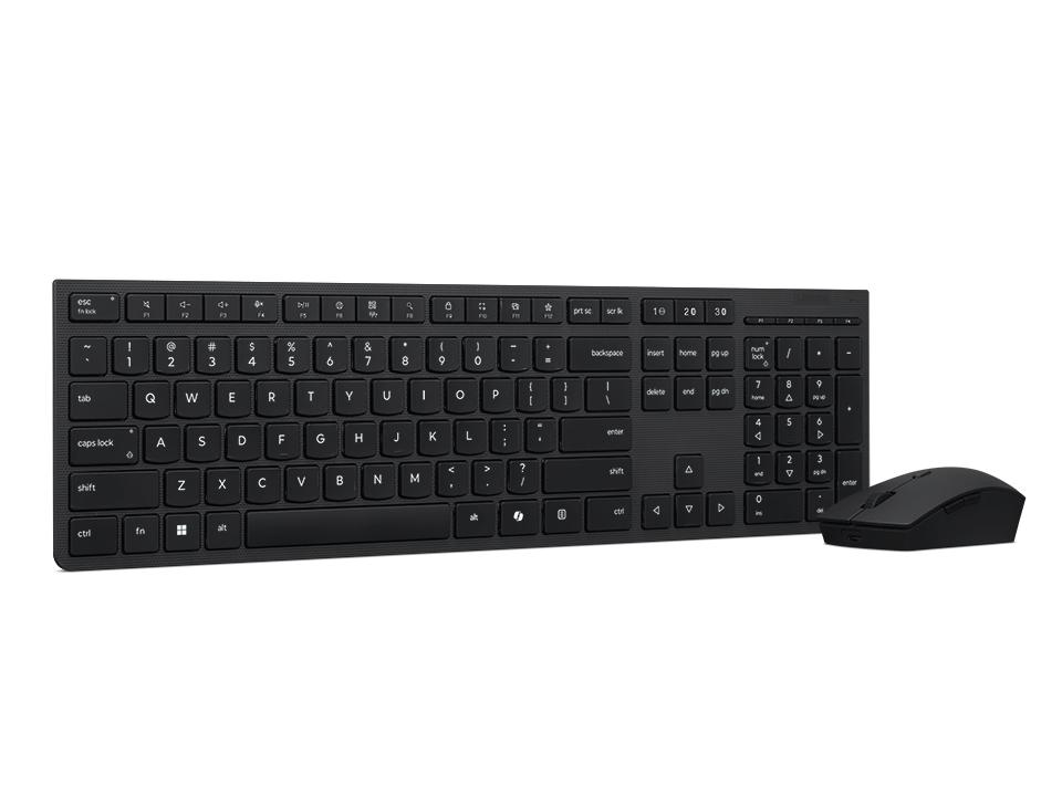 COMBO DE TECLADO Y MOUSE LENOVO INALÁMBRICO PROFESIONAL ESP - 1