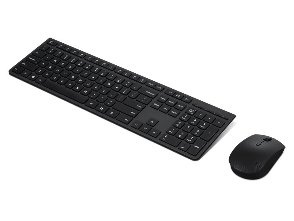 COMBO DE TECLADO Y MOUSE LENOVO INALÁMBRICO PROFESIONAL ESP - 4