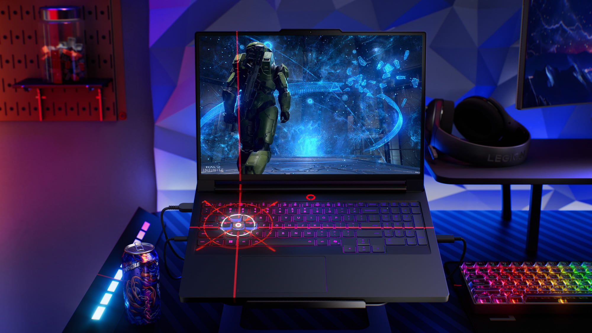 Laptop Lenovo Legion Pro 7i (Incluye Juego Control Resonant) Core Ultra 9 NVIDIA GeForce RTX™ 5070 Ti 12GB 32GB RAM 2TB SSD 16" - 10