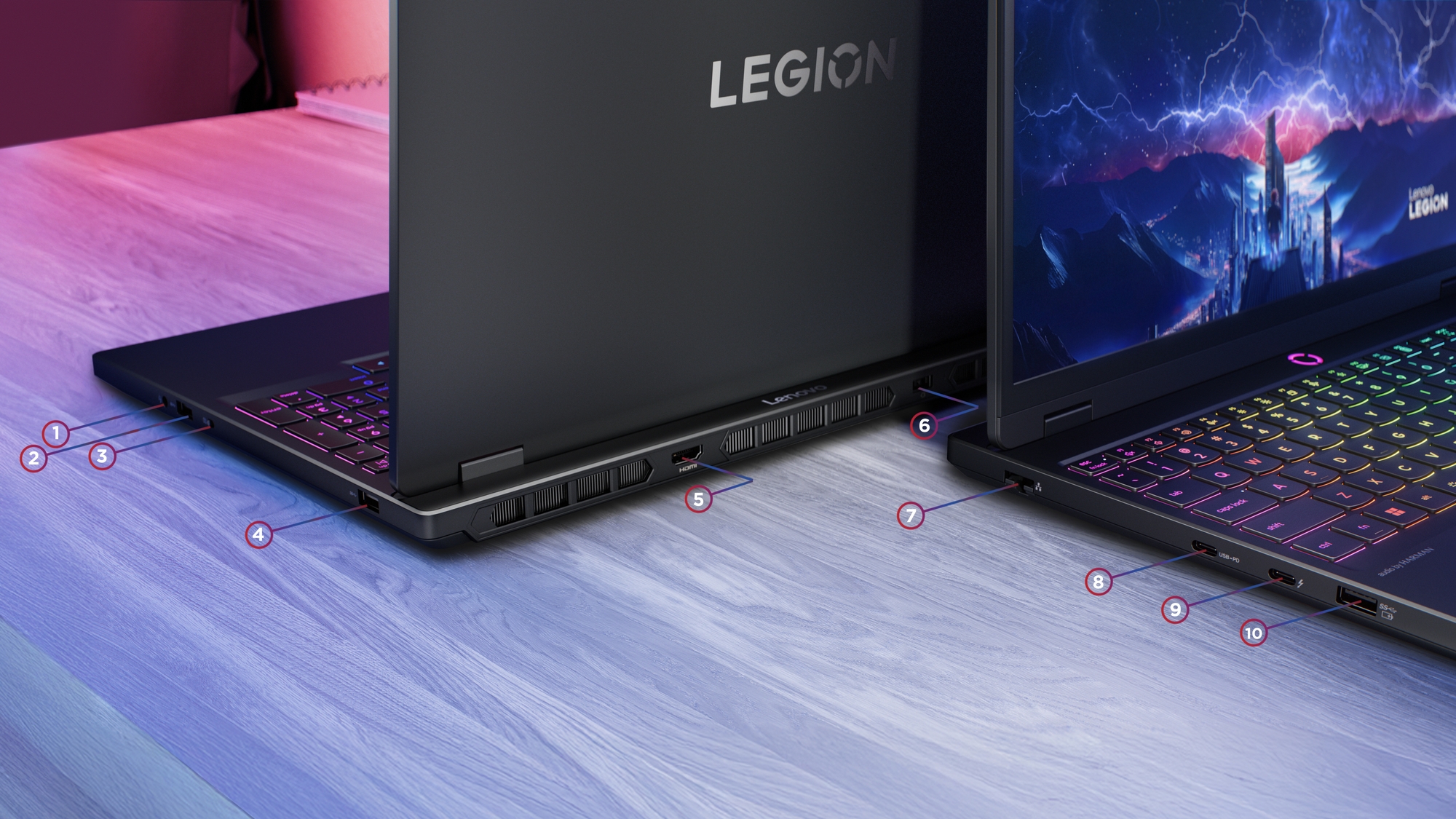 Laptop Lenovo Legion 5i Intel Core Ultra 7 255HX 20 Core NVIDIA GeForce RTX 5060 8GB 32GB RAM 1TB SSD 15.1" WQXGA 165 Hz - 10