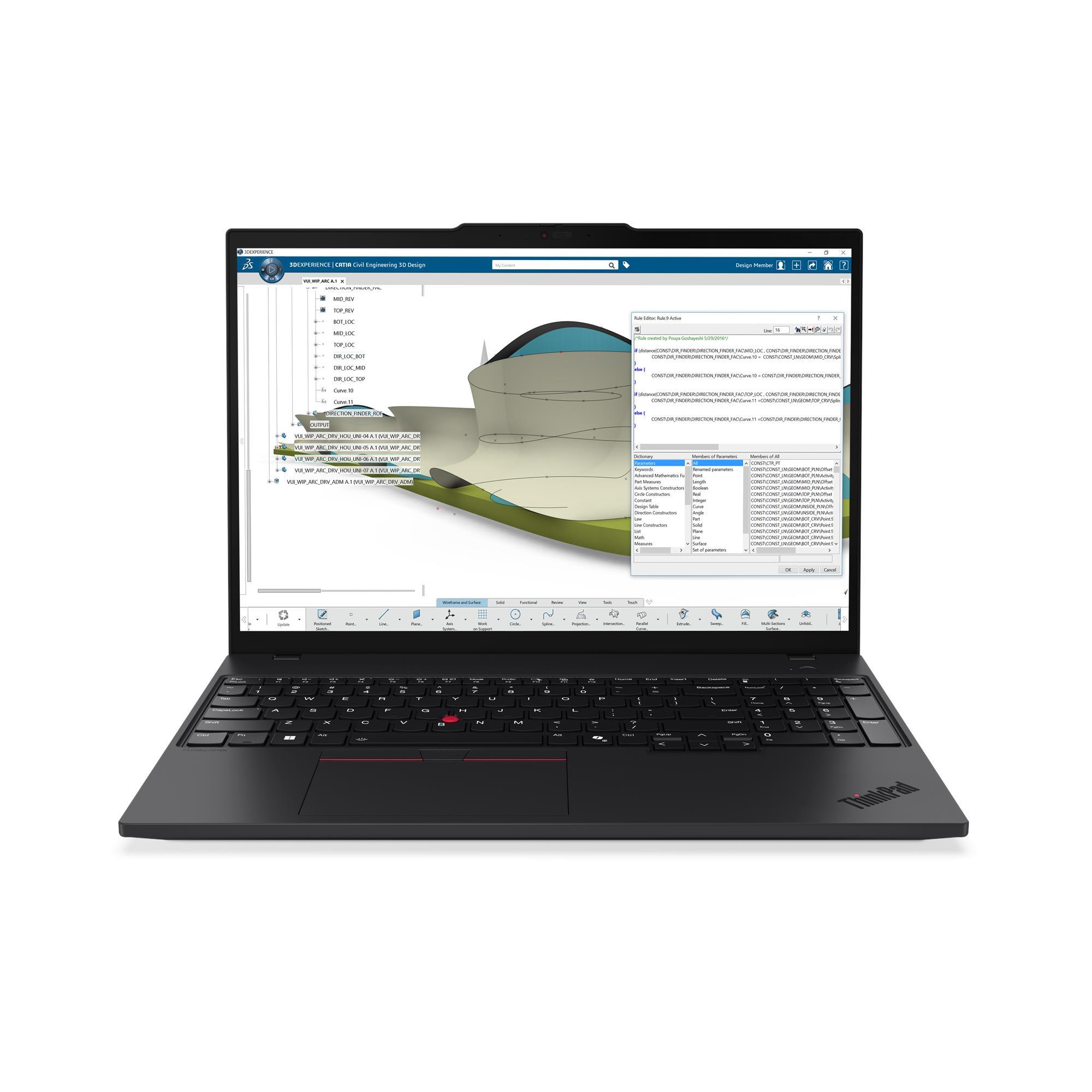 LAPTOP LENOVO THINKPAD PS16 GEN4 AMD RYZEN AI 7 PRO 32GB 1TB - 1