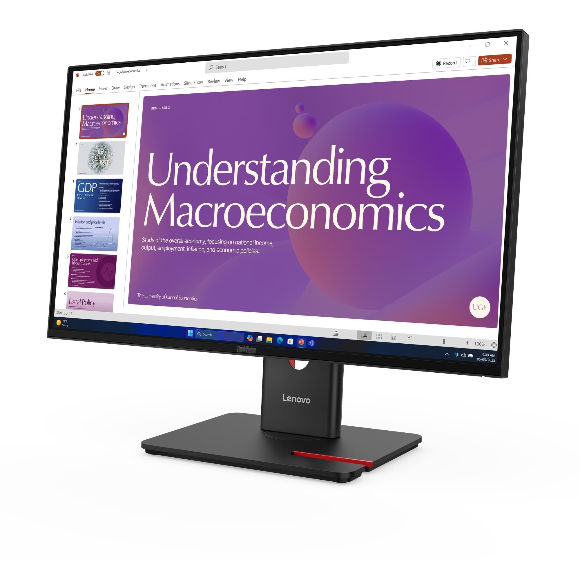 MONITOR LENOVO THINKVISION T24D-40 - 2
