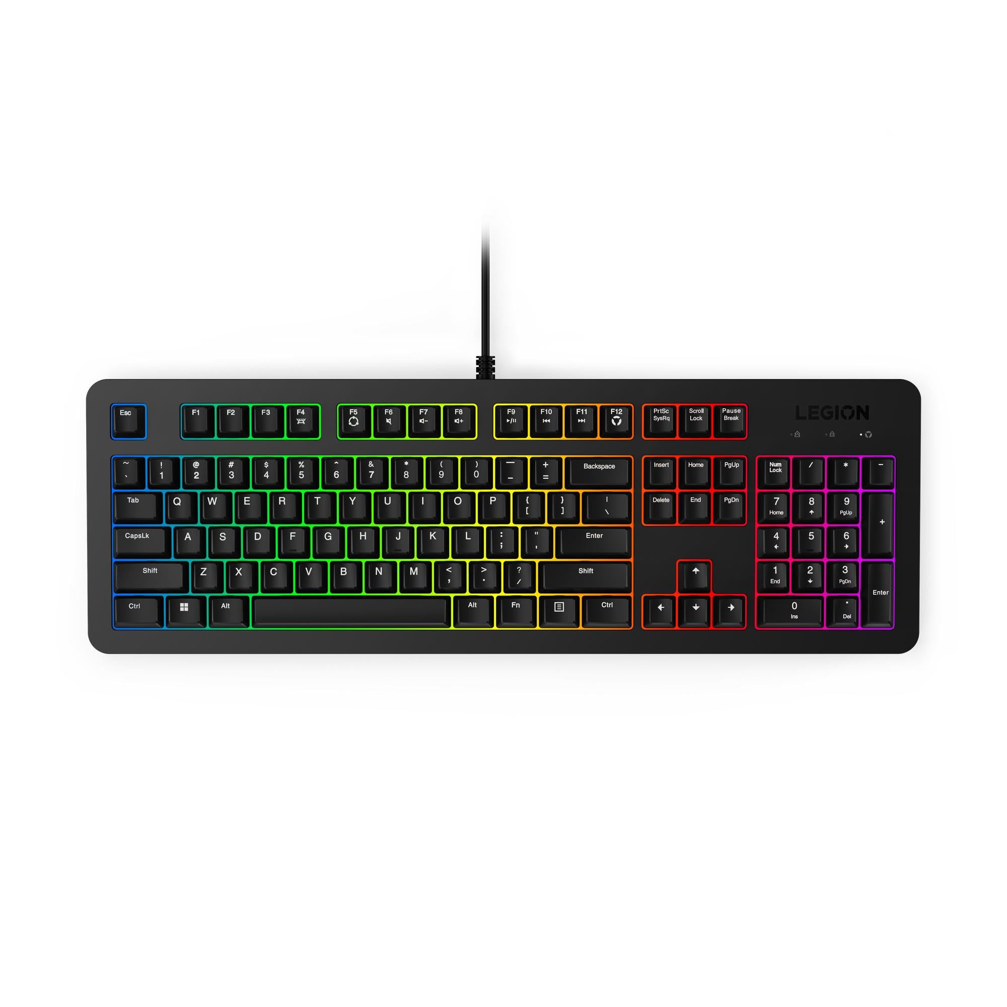 TECLADO GAMER LENOVO  RGB KM310  LEGION ESPAÑOL - 2