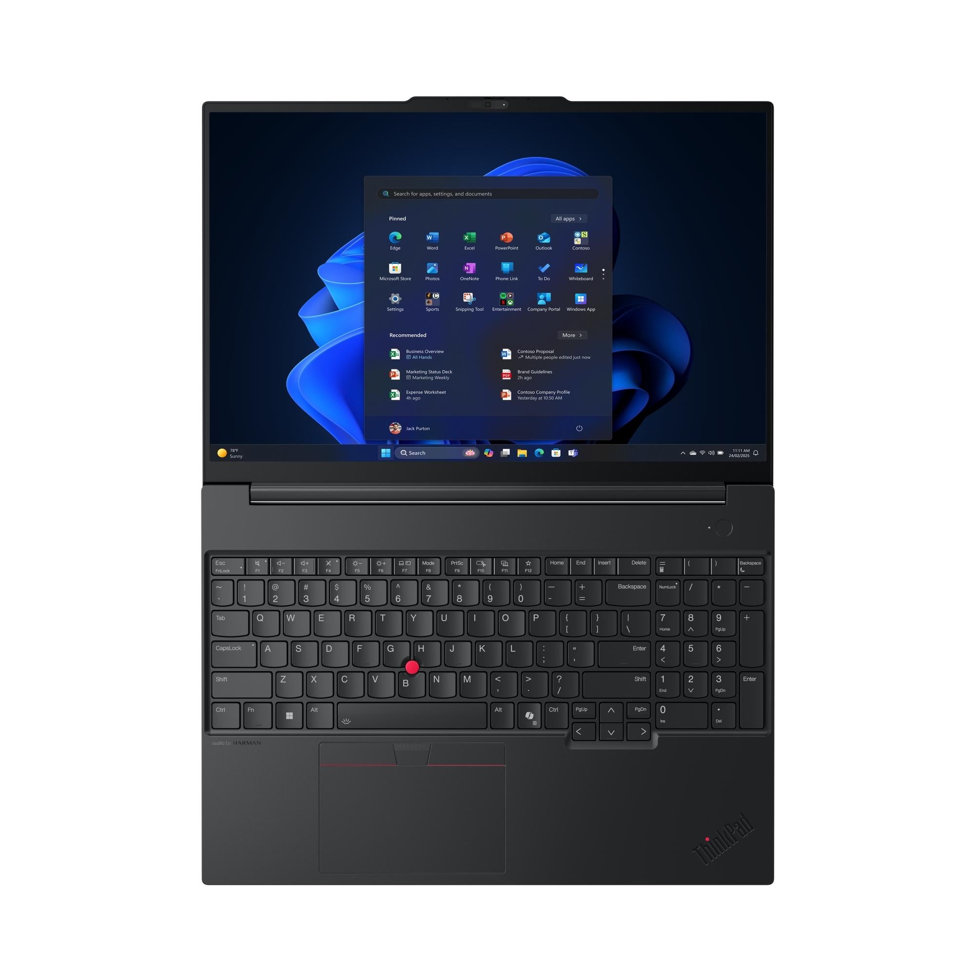 LAPTOP THINKPAD E16 GEN 3 INTEL CORE ULTRA 5 16GB 512GB WUXGA 16' - 4