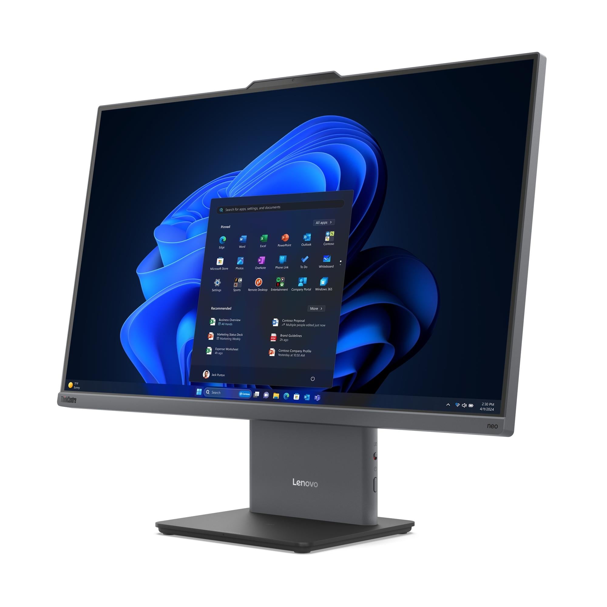 ALL IN ONE THINKCENTRE NEO 50A INTEL CORE ULTRA 7 16 GB RAM 512GB SSD 27' FHD - 2
