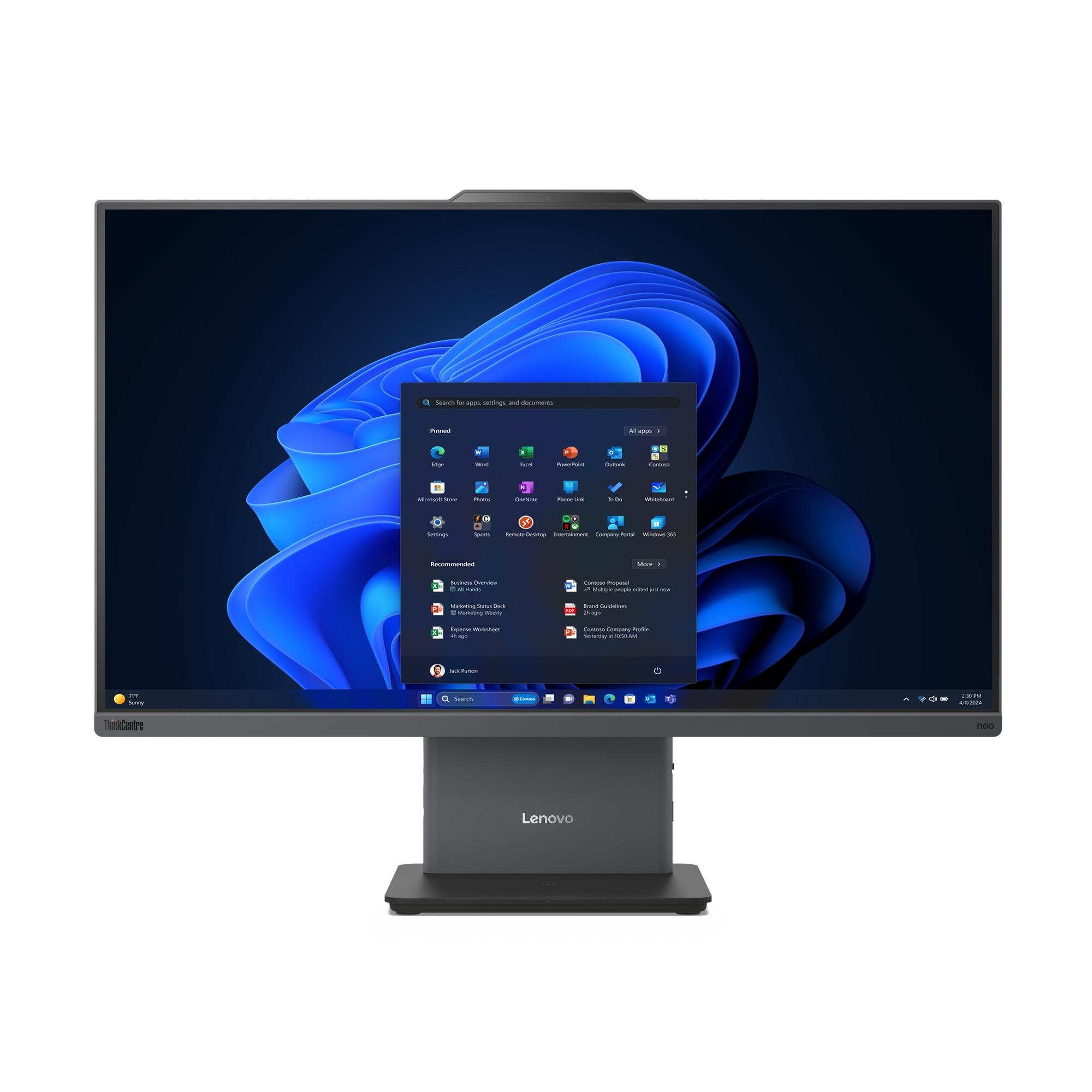 ALL IN ONE THINKCENTRE NEO 50A INTEL CORE ULTRA 7 16 GB RAM 512GB SSD 27' FHD - 5