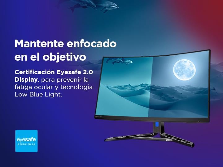 MONITOR LEGION R32QC-30 WLED CURVO 31.5' 2560X1440 QHD HDMI - 8