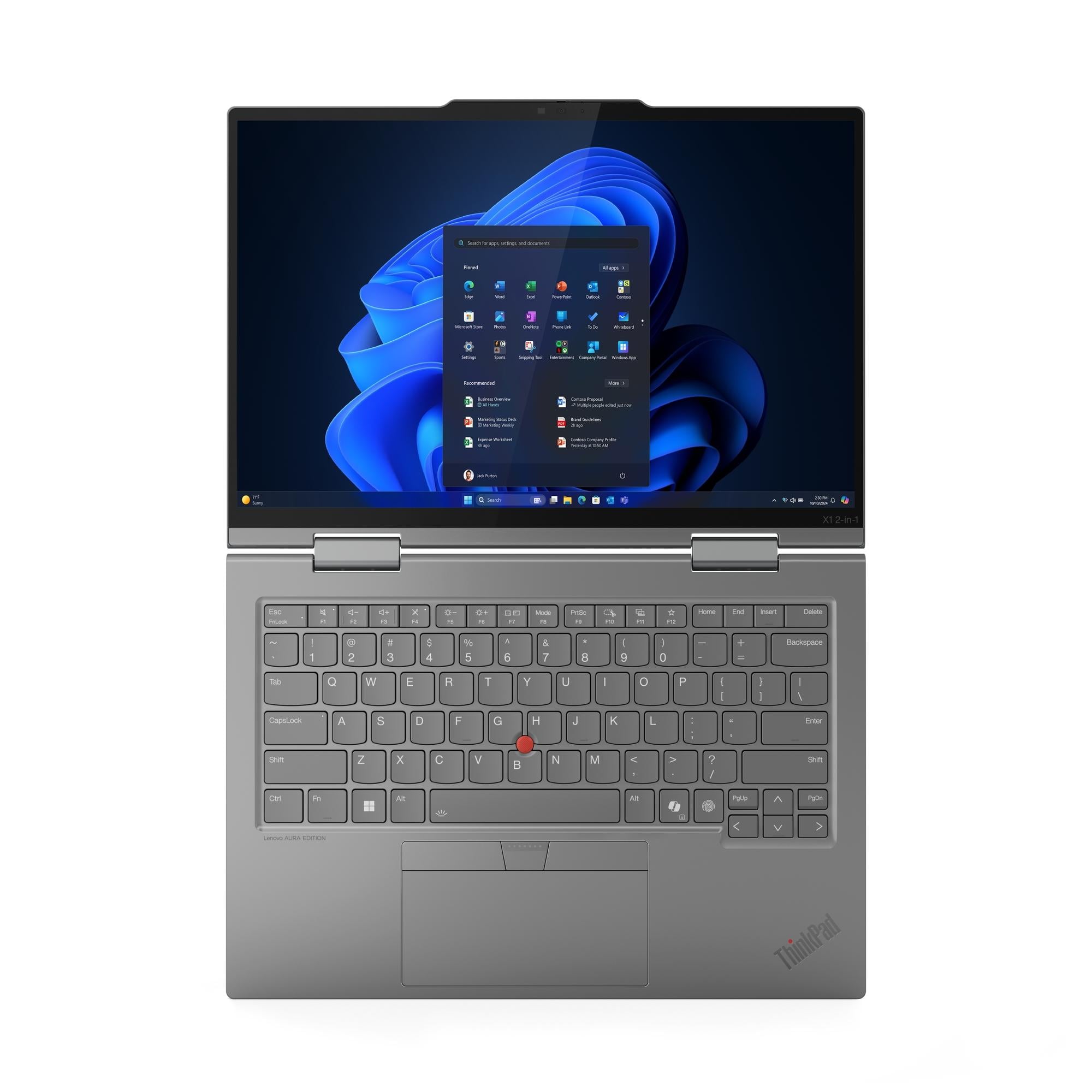 LAPTOP THINKPAD X1 2-EN-1 G10 INTEL CORE ULTRA 7 32GB 1TB 14 - 4