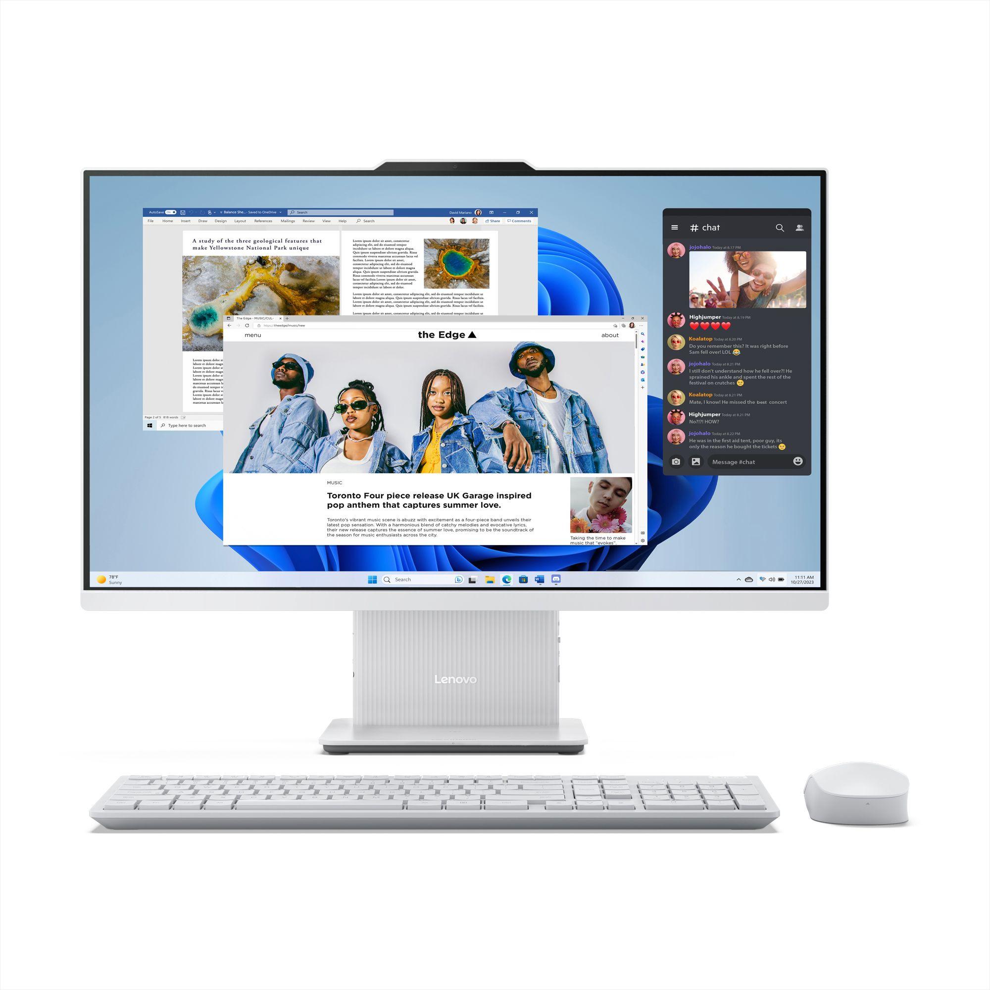 AIO LENOVO IDEACENTRE GEN 10 RYZEN AI 7 16GB 512 GB 27' FHD - 1