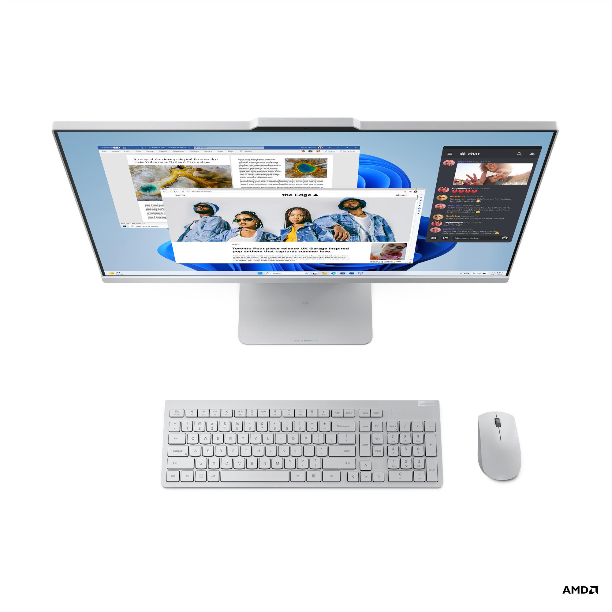 AIO LENOVO IDEACENTRE GEN 10 RYZEN AI 7 16GB 512 GB 27' FHD - 2