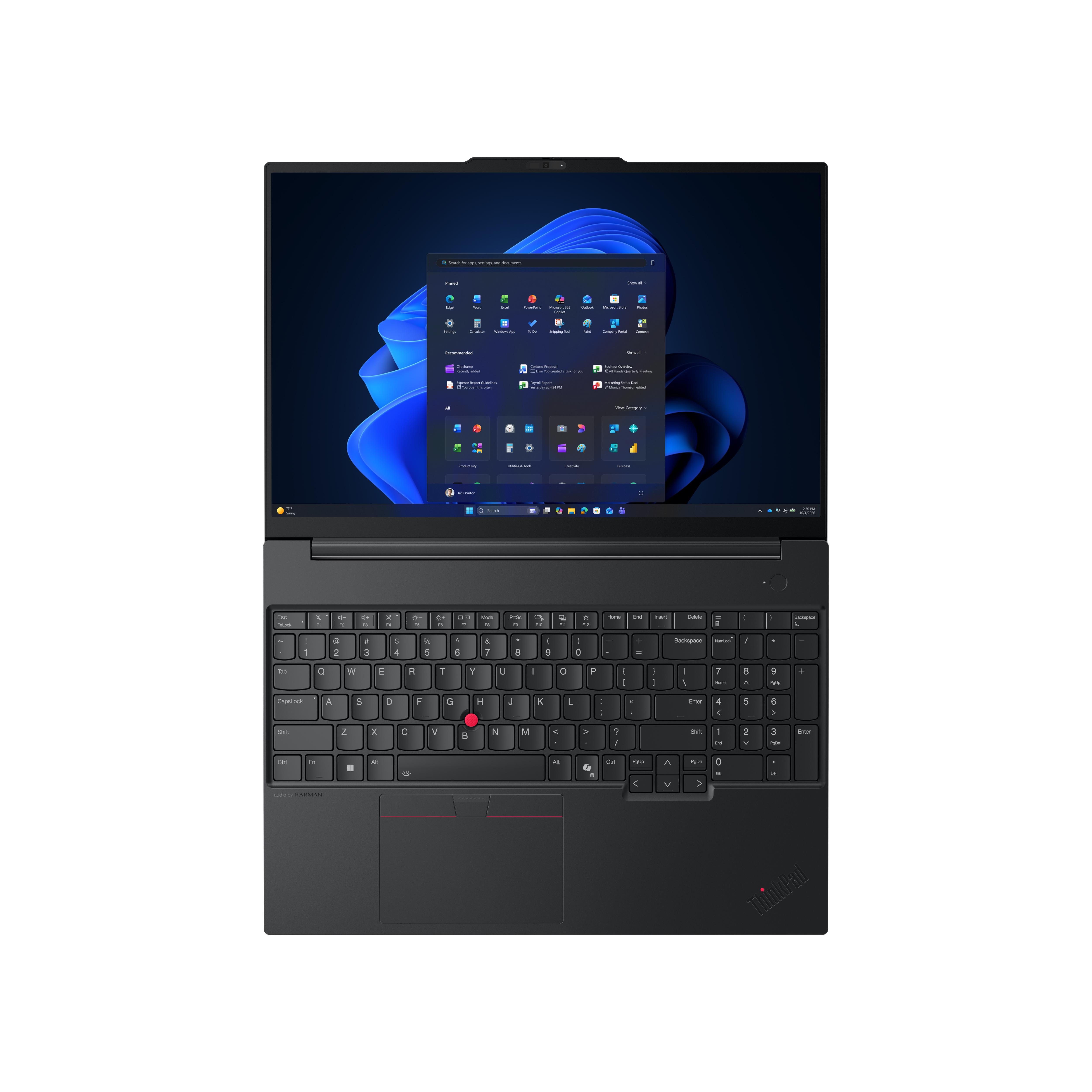 LAPTOP LENOVO THINKPAD E16 GEN 4 RYZEN AI 7 16 GB 512 GB 16' WUXGA - 7