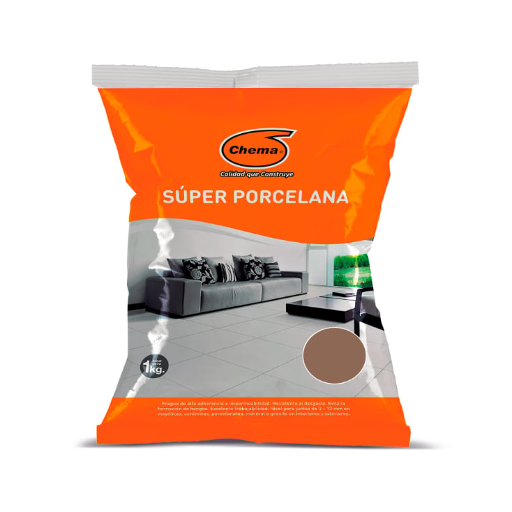 SUPER PORCELANA CHOCOLATE DE 1 KG - 1