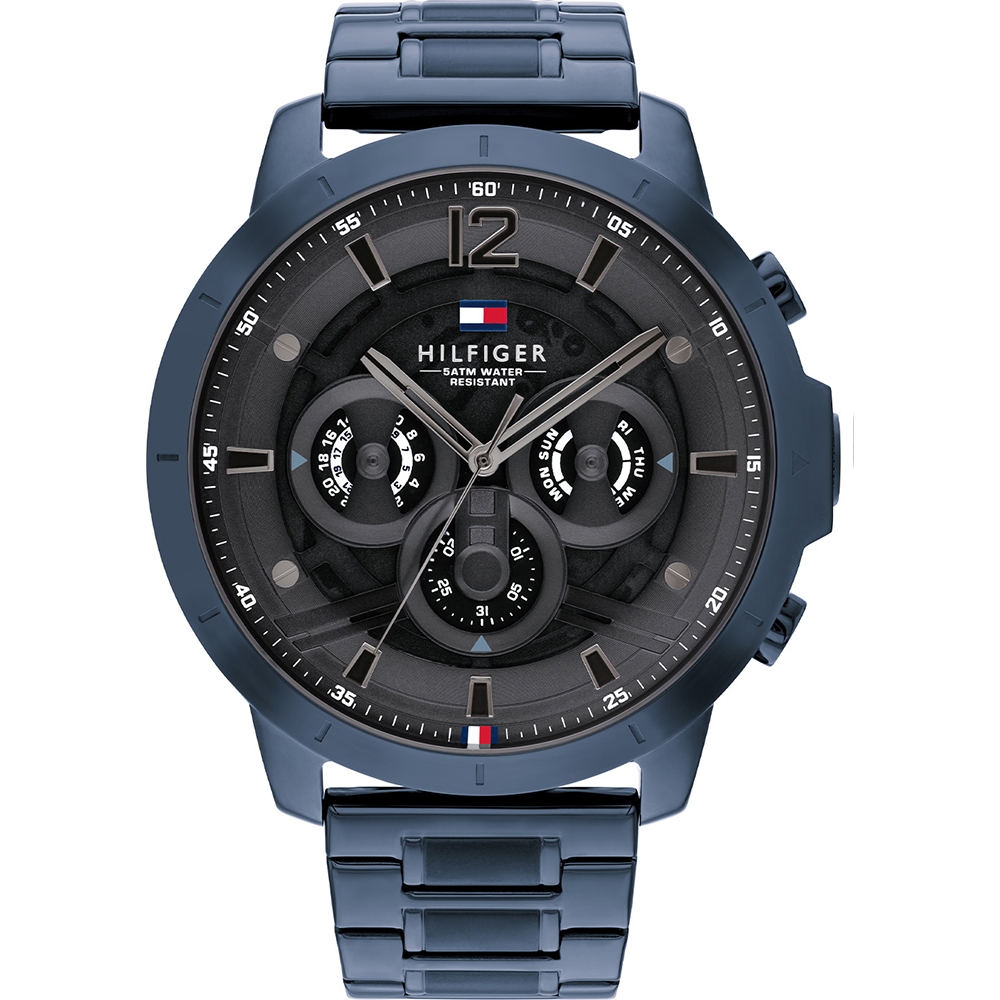 RELOJ TOMMY HILFIGER HOMBRE ANÁLOGO 1710493 P AZUL MARINO ACERO - 1
