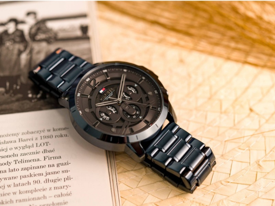 RELOJ TOMMY HILFIGER HOMBRE ANÁLOGO 1710493 P AZUL MARINO ACERO - 3