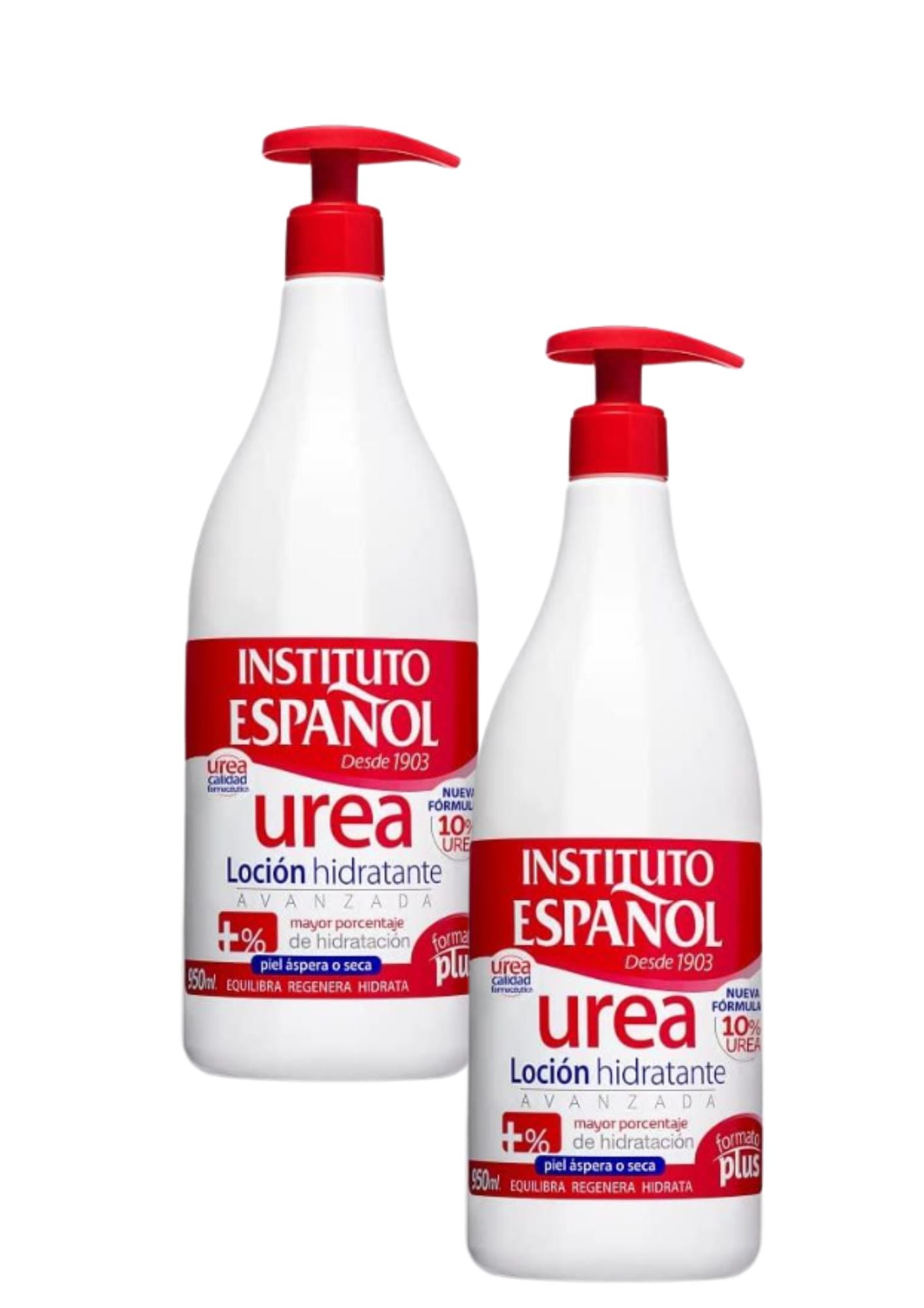 PACK 2 HIDRATANTE CORPORAL INSTITUTO ESPAÑOL UREA 10% LOCION 950 ML - 1