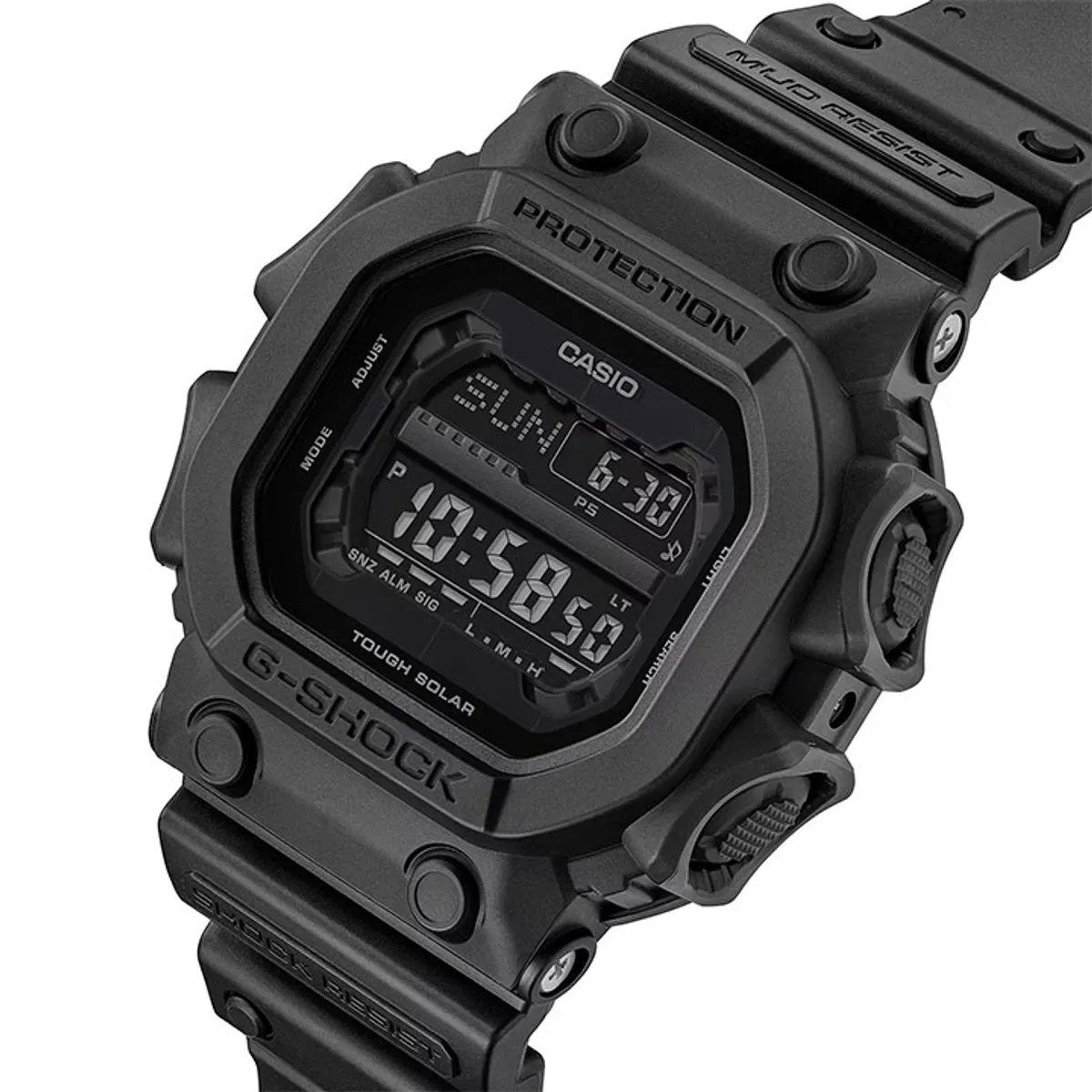 RELOJ CASIO G-SHOCK UNISEX DIGITAL GX-56 KING SOLAR STRAP NEGRO RESINA - 2