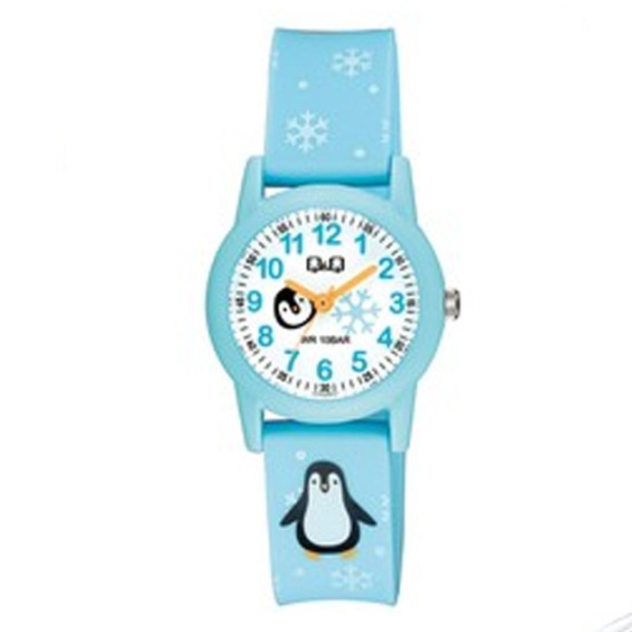 RELOJ Q&Q NIÑA ANÁLOGO CELESTE V22A006VY CITIZEN - 1