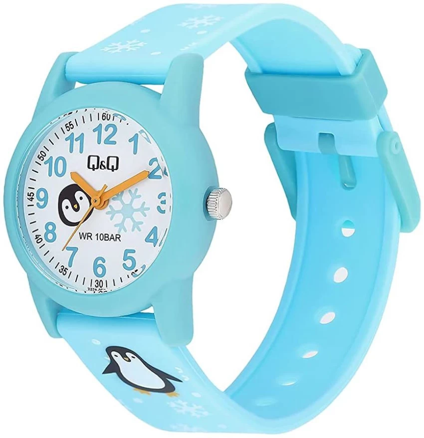 RELOJ Q&Q NIÑA ANÁLOGO CELESTE V22A006VY CITIZEN - 2