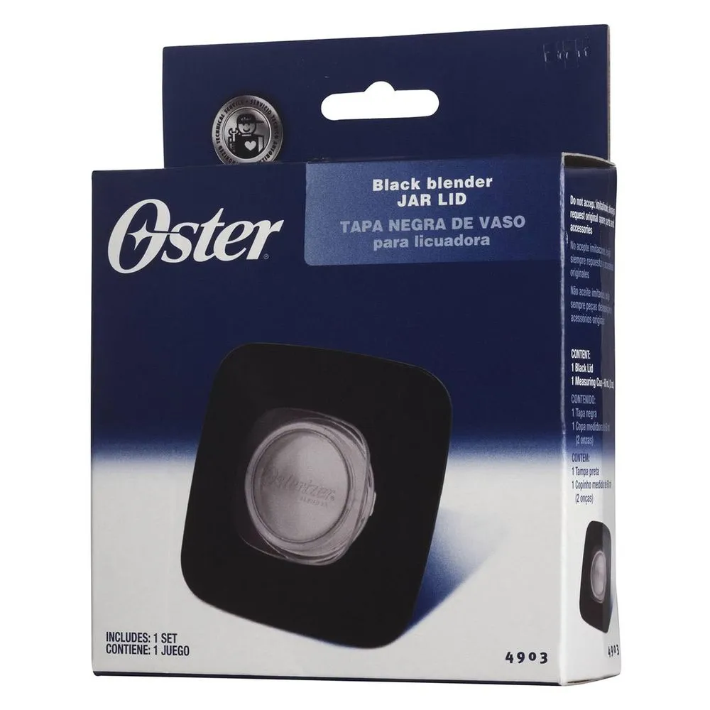 TAPA CLASICA OSTER 4903 DE VASO LICUADORA - NEGRO - 1