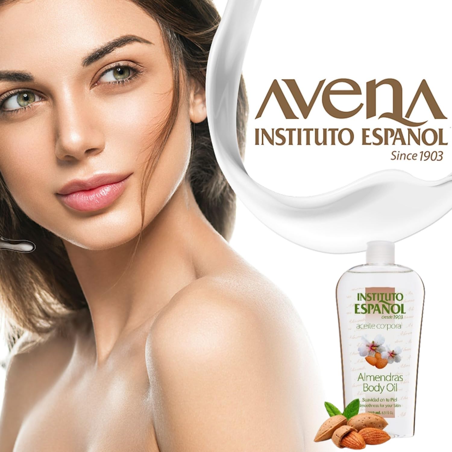 ACEITE DE ALMENDRAS INSTITUTO ESPAÑOL BODY OIL 400ML - 2