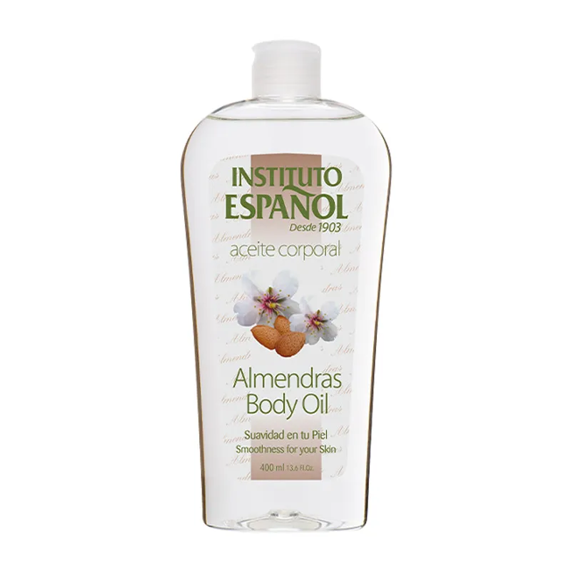 PACK 3 UNIDADES ACEITE DE ALMENDRAS INSTITUTO ESPAÑOL BODY OIL 400ML - 2