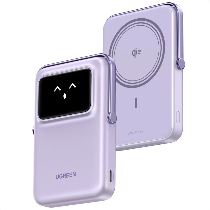 UGREEN POWER BANK INALÁMBRICO 10000MAH 20W PD 7.5W QI 45326 - 1