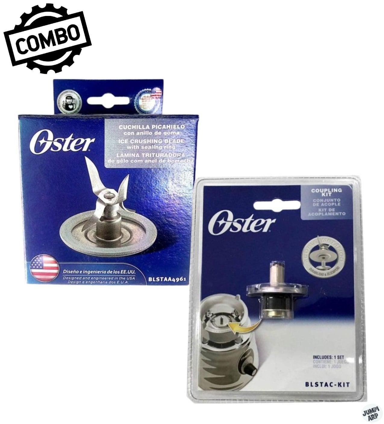 COMBO OSTER CUCHILLA BLSTAA4961 + KIT ACOPLE BLSTAC-KIT - 1