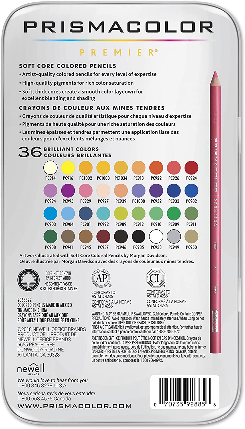 PRISMACOLOR PREMIER 36 UNIDADES LAPIZ DE COLOR - 5