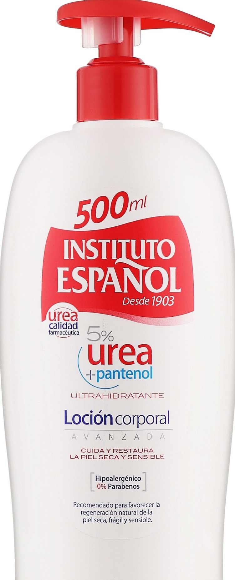 PACK 3 UNIDADES INSTITUTO ESPAÑOL LOCIÓN 5% UREA + PANTENOL 1500ML - 2