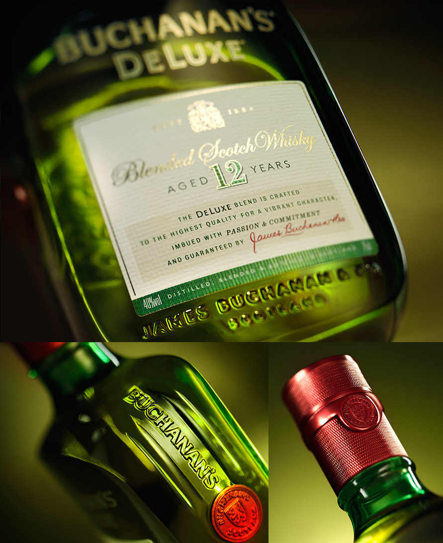 WHISKY BUCHANANS DELUXE 12 AÑOS 1 LITRO - 2